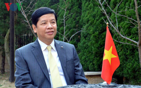 Ông Nguyễn Quốc Cường, Đại sứ đặc mệnh toàn quyền Việt Nam tại Nhật Bản.