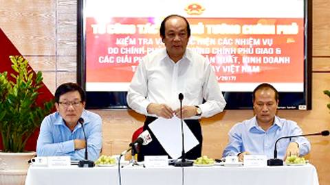 Bộ trưởng, Chủ nhiệm VPCP Mai Tiến Dũng