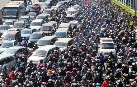 Hà Nội đưa ra lộ trình hạn chế xe máy vào năm 2030