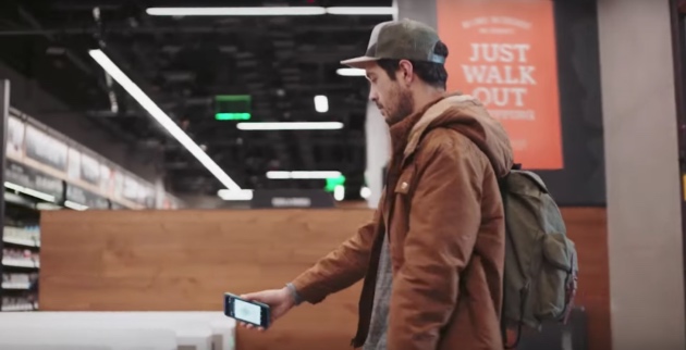 Không có thu ngân, khách hàng tự trừ tiền vào tài khoản và cứ vậy ra về (Just Walk Out).