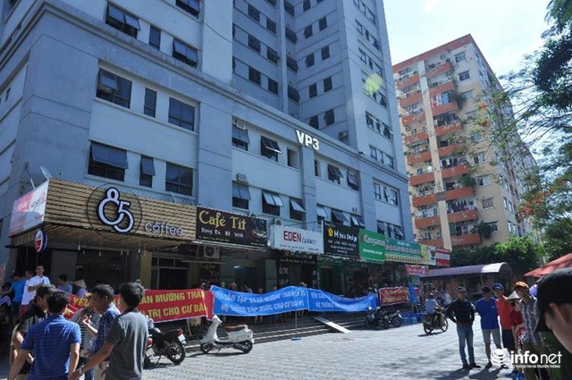 Vừa mất nước, vừa chưa được thành lập Ban quản trị nên cư dân quyết đòi quyền lợi
