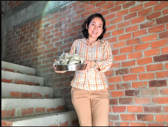 Yến sào “made in Tayninh” Chị Lý Đàm Mai Loan trong hoạt động giao thương tại Đại hội Hội doanh nhân tỉnh Tây Ninh năm 2017.
