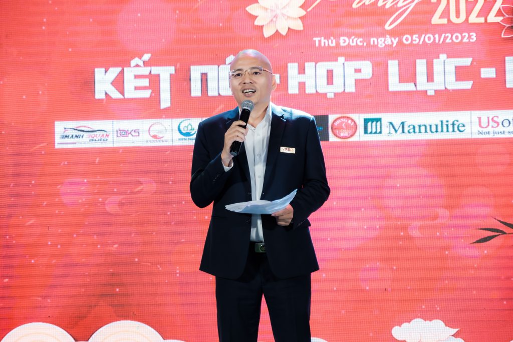 Mr ĐInh Thế Lợi - Chủ tịch CLB Cộng đồng doanh nghiệp Vạn Phúc VPBC
