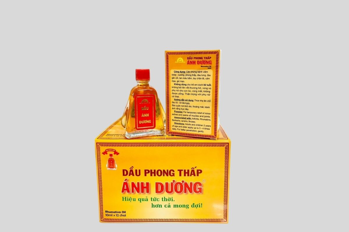 Dầu phong thấp dược phẩm Ánh Dương